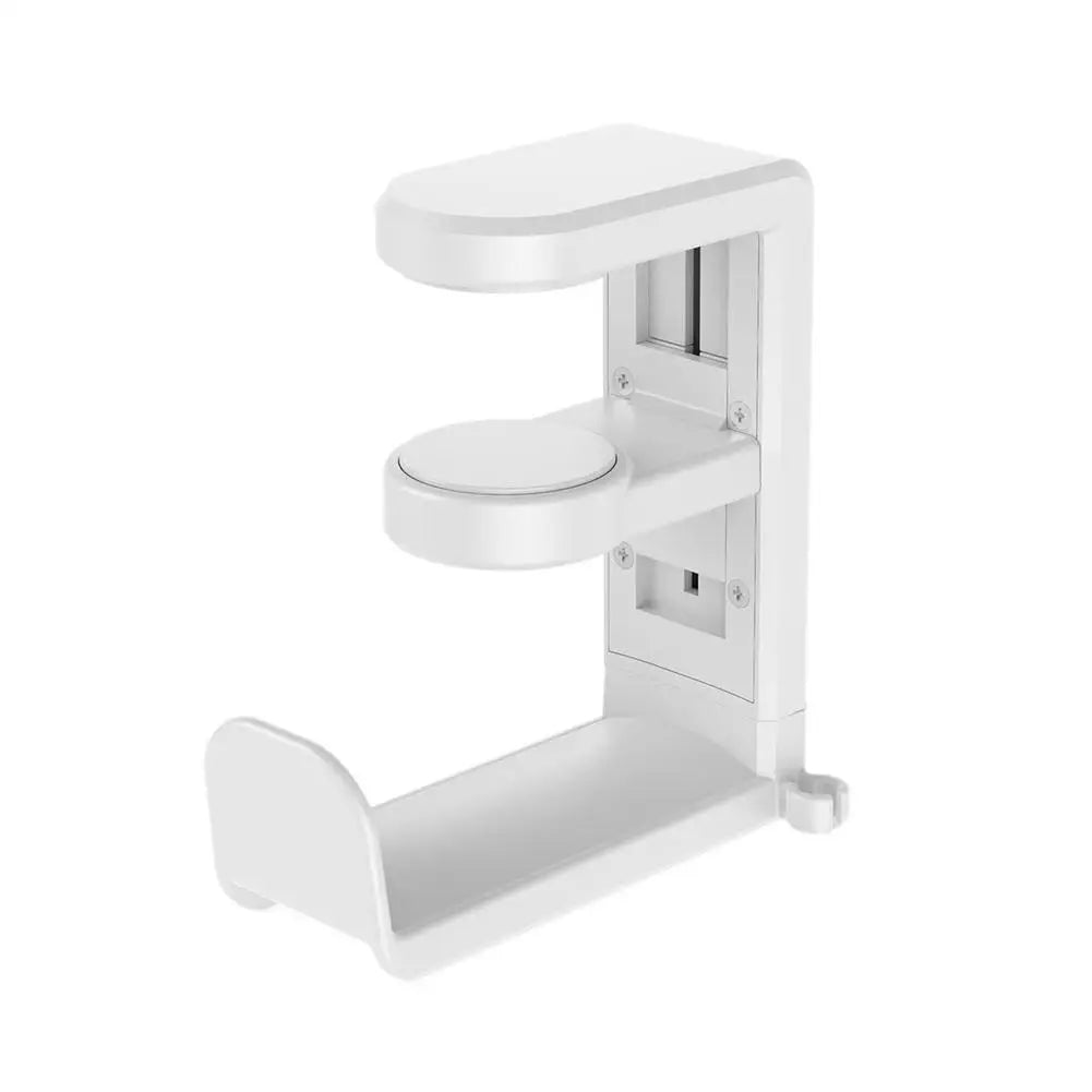 360° Rotating Headphone Stand Desktop Headset Holder PC Gaming Headset Desk Hanger Hook for Earphone Controller